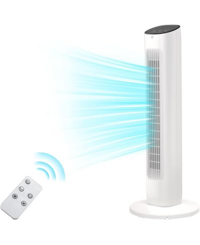 COWSAR Quiet Tower Fan with Remote and 15H Timer