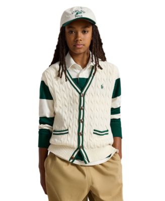 Polo Ralph Lauren Boys' 8-20 Relaxed Fit Sweater Vest
