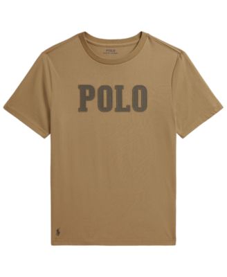 Детская хлопковая футболка Polo Ralph Lauren Logo
