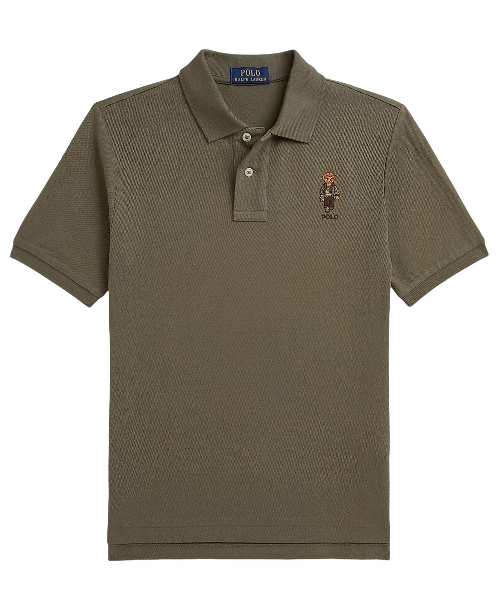 Поло рубашка Polo Ralph Lauren Boys' 8-20 Polo Bear Mesh