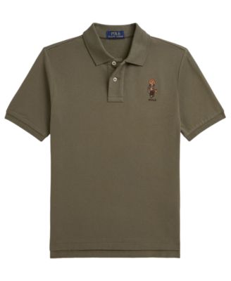 Поло рубашка Polo Ralph Lauren Boys' 8-20 Polo Bear Mesh