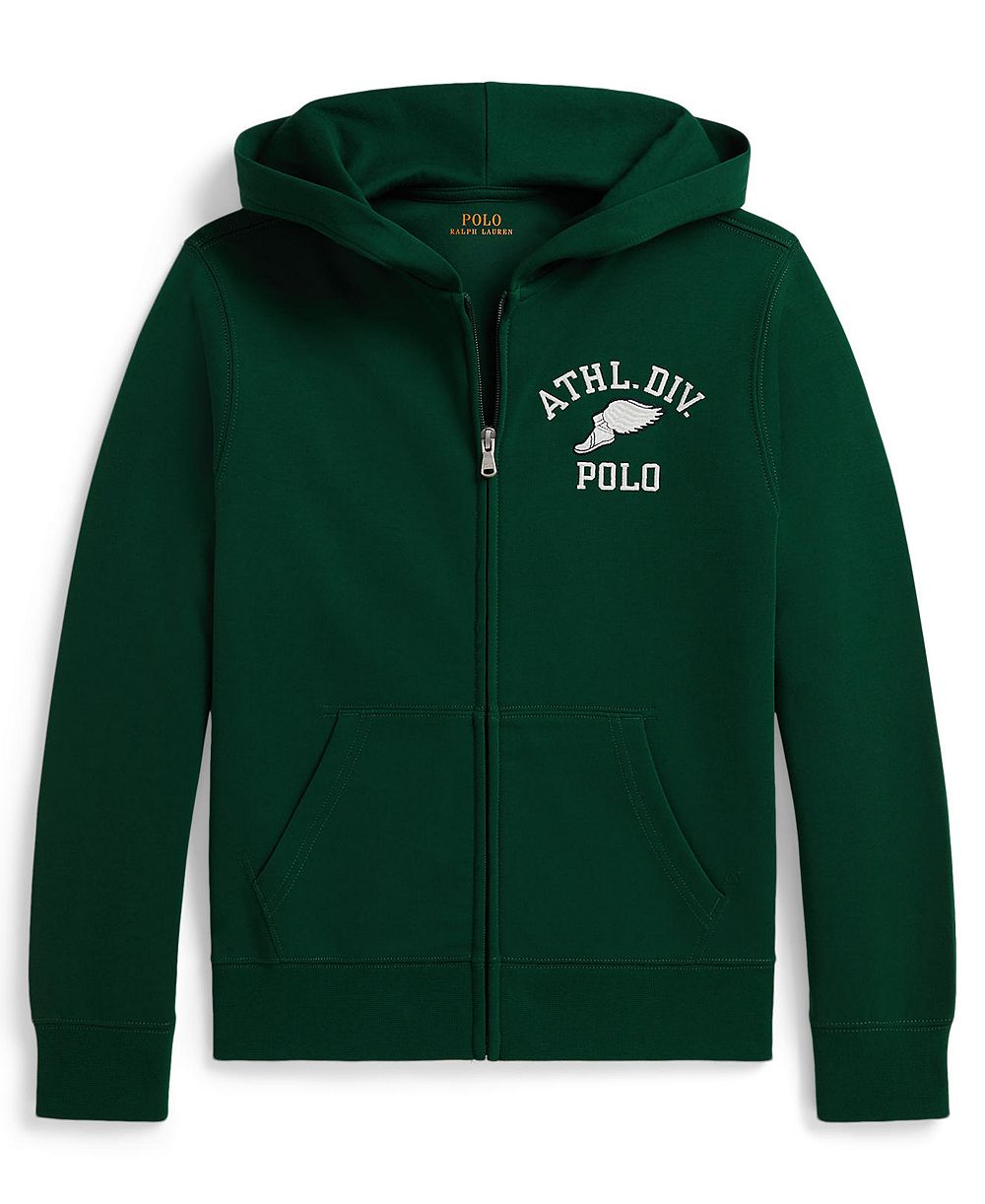 Детский худи Polo Ralph Lauren Logo Double-Knit Full-Zip Hoodie