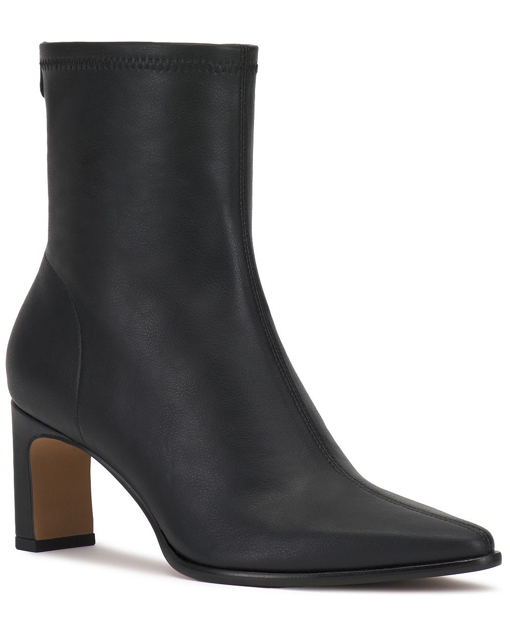 Vince Camuto Women's Julea Heel Sock Pointed Toe Booties