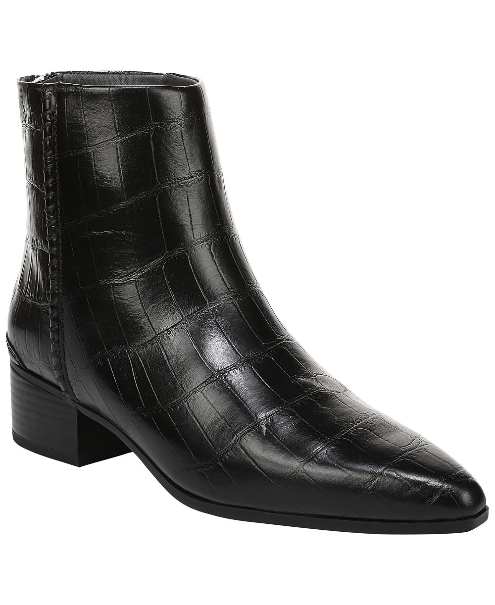 Ботильоны Franco Sarto для женщин, кожаные, с острым носом