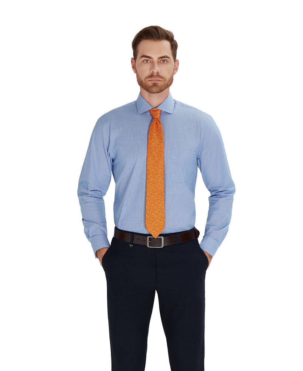 Мужская рубашка Club Room Regular-Fit Bespoke Poplin Dress