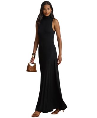 Женское макси-платье Lauren Ralph Lauren Sleeveless Turtleneck