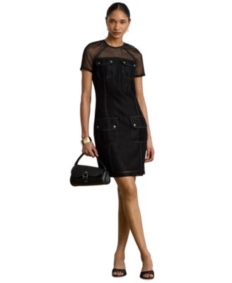 Lauren Ralph Lauren Женское платье shift из сетки