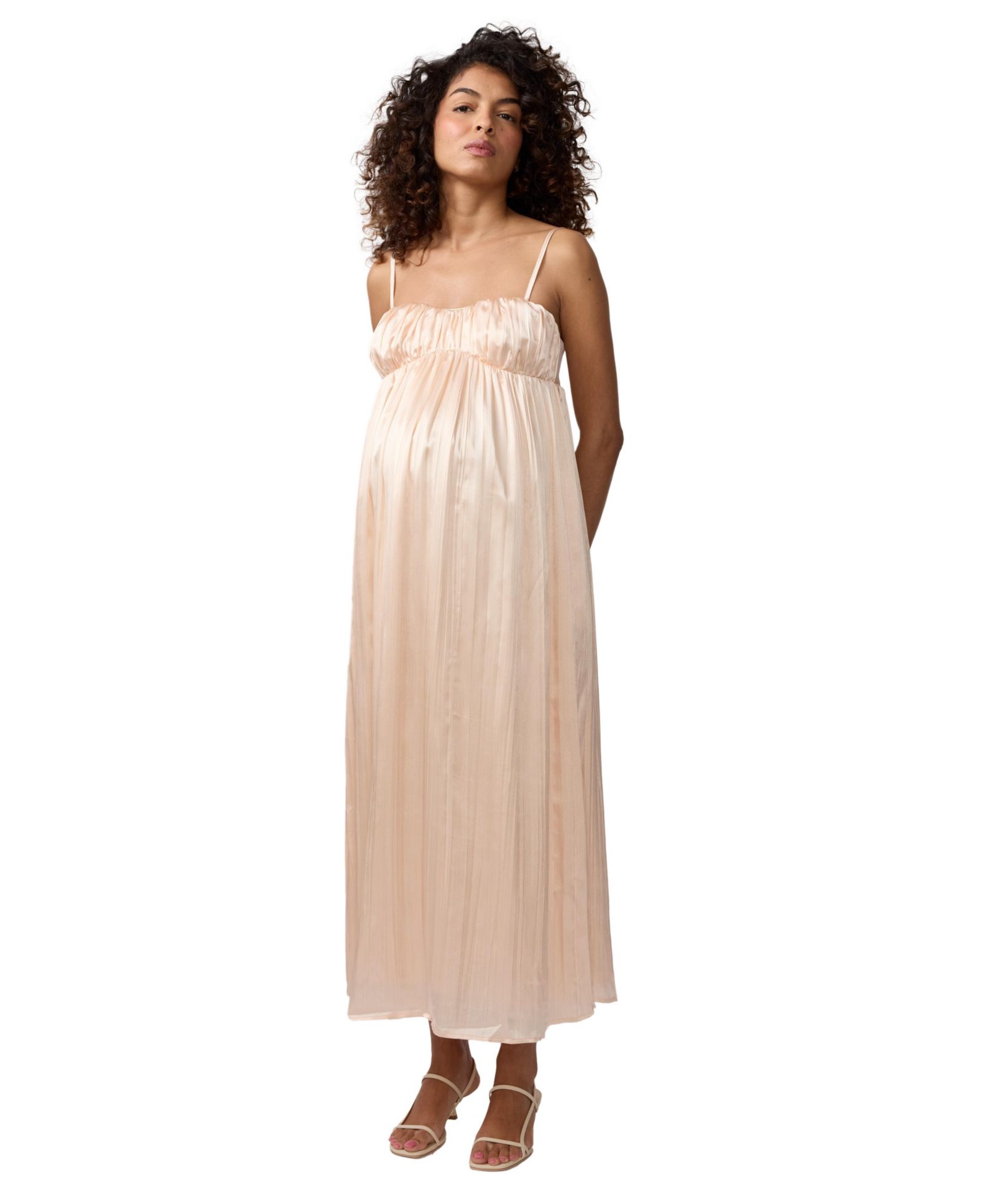 Ingrid + Isabel Women's Ingrid + Isabel Solid Satin Maxi