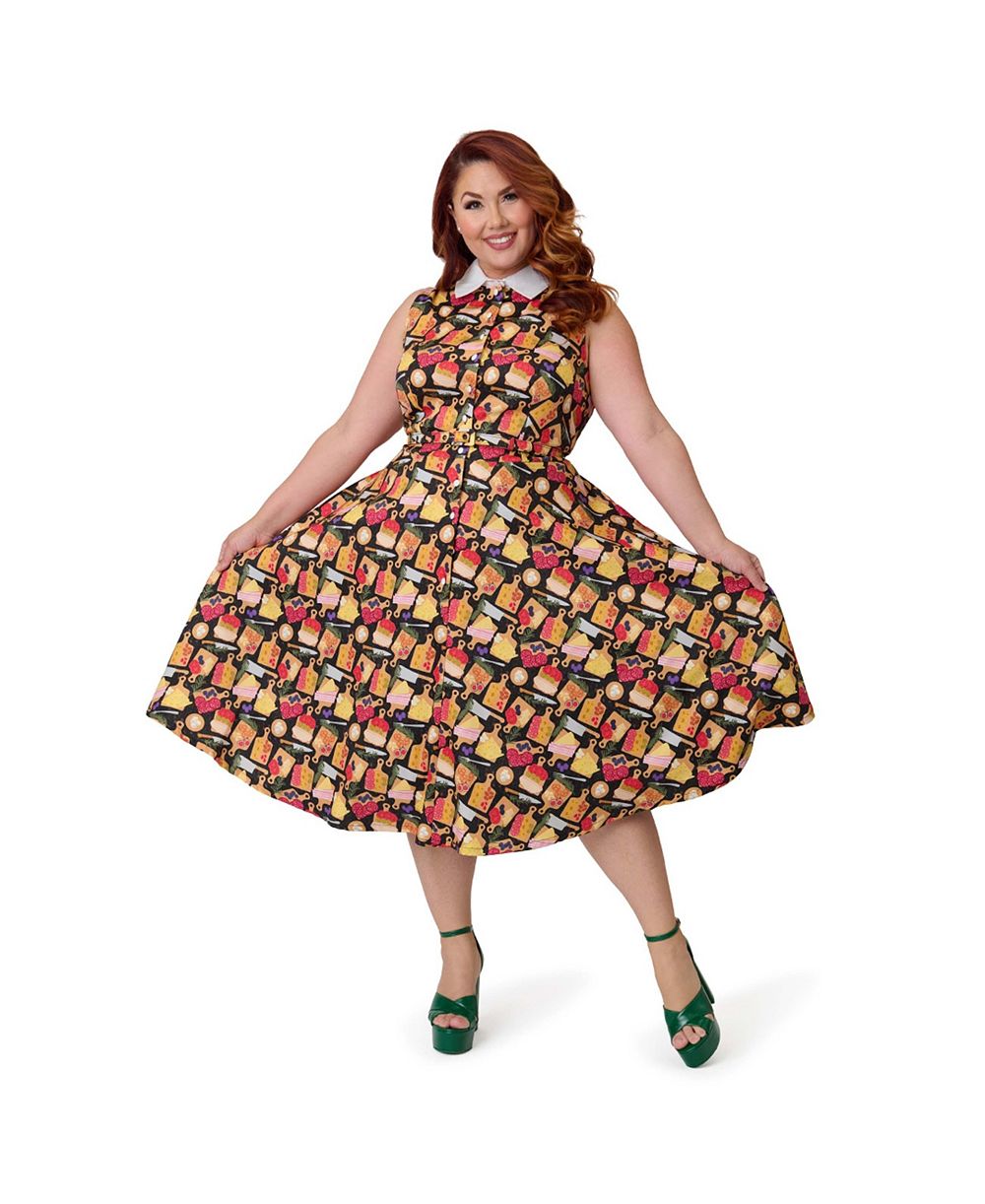 Unique Vintage Платье Plus Size Sleeveless