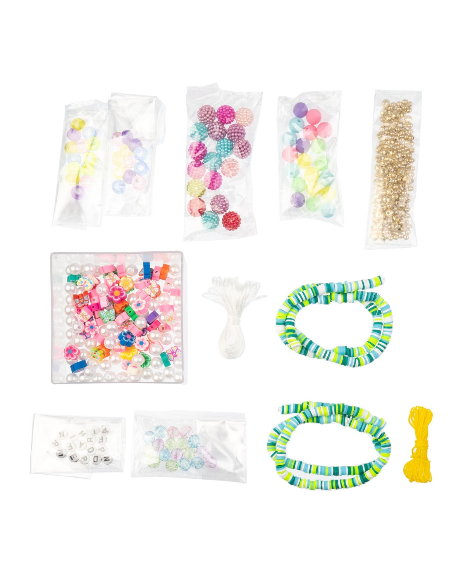 John Bead Craft Beads Multicolor Friendship Bracelet Making Kit