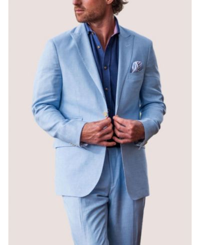Koy Clothing Men's Tailored Linen Blend Blazer