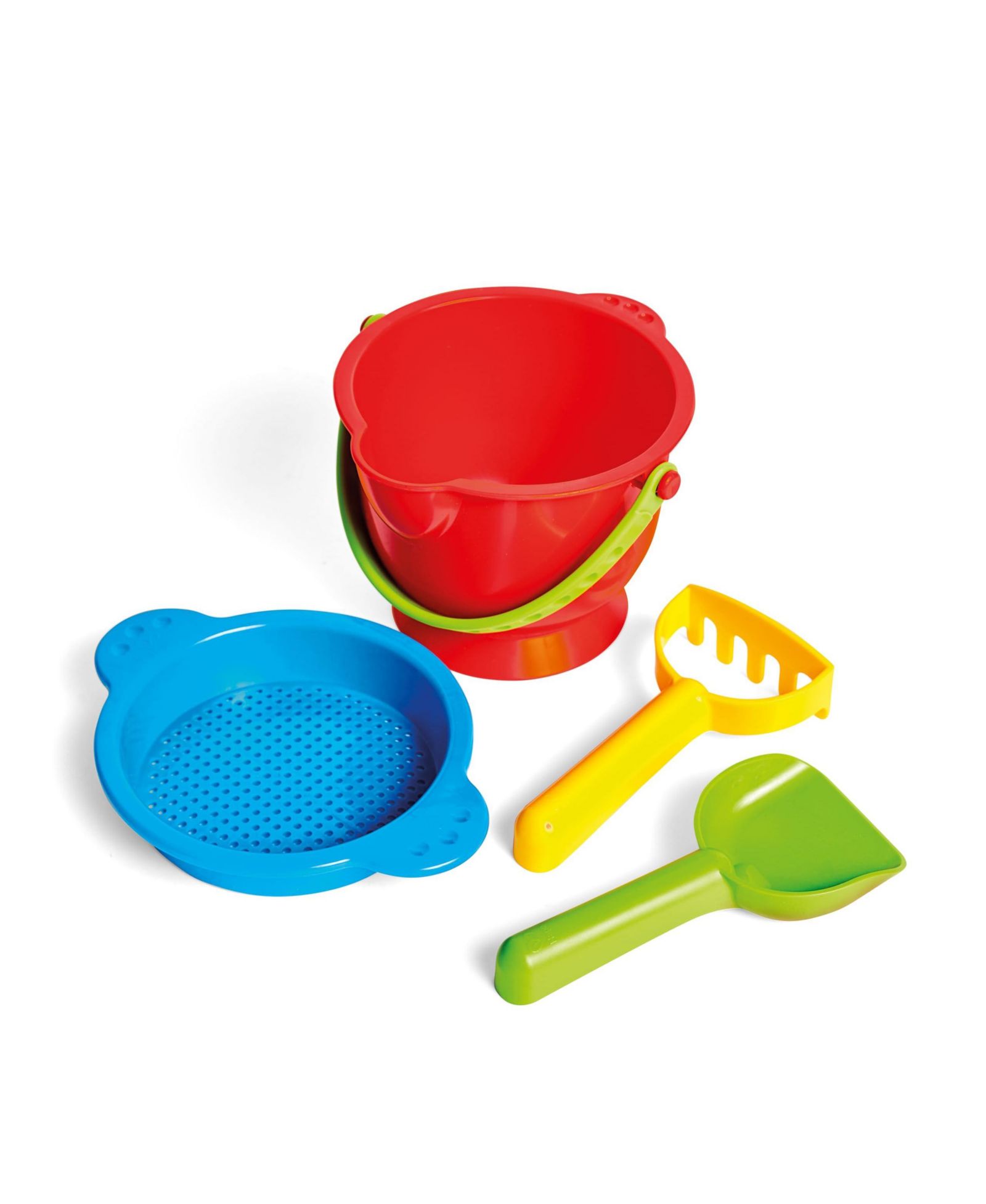 Набор GNUADZ Hape Beach Sand Bucket Sifter Rake Shovel Set