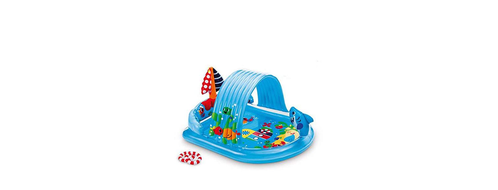 Детский надувной бассейн GNUADZ Shark Play Center для детей от 2 лет