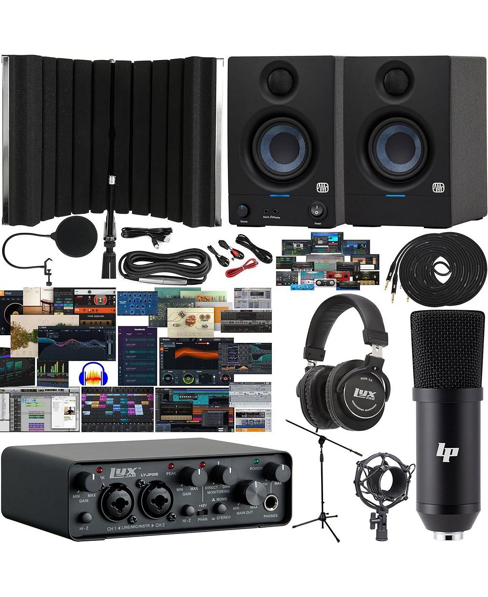 Lyxjam 2x2 USB 24-bit/96 kHz Audio Interface