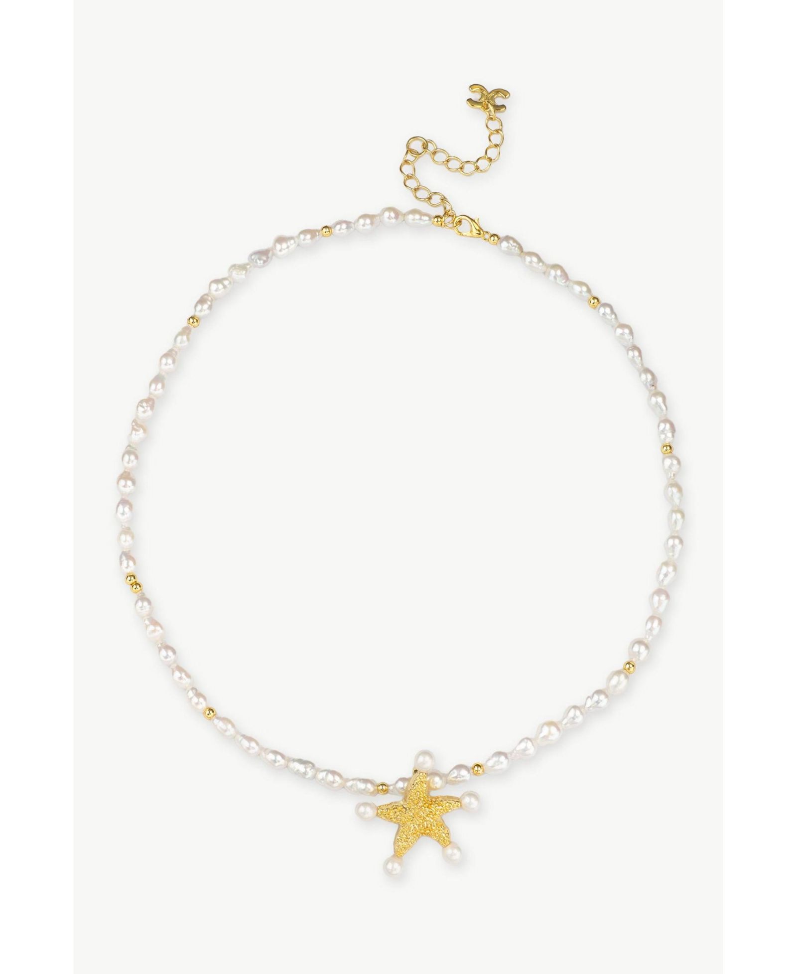 Подвеска Classicharms Lila Starfish Keshi Pearl Necklace