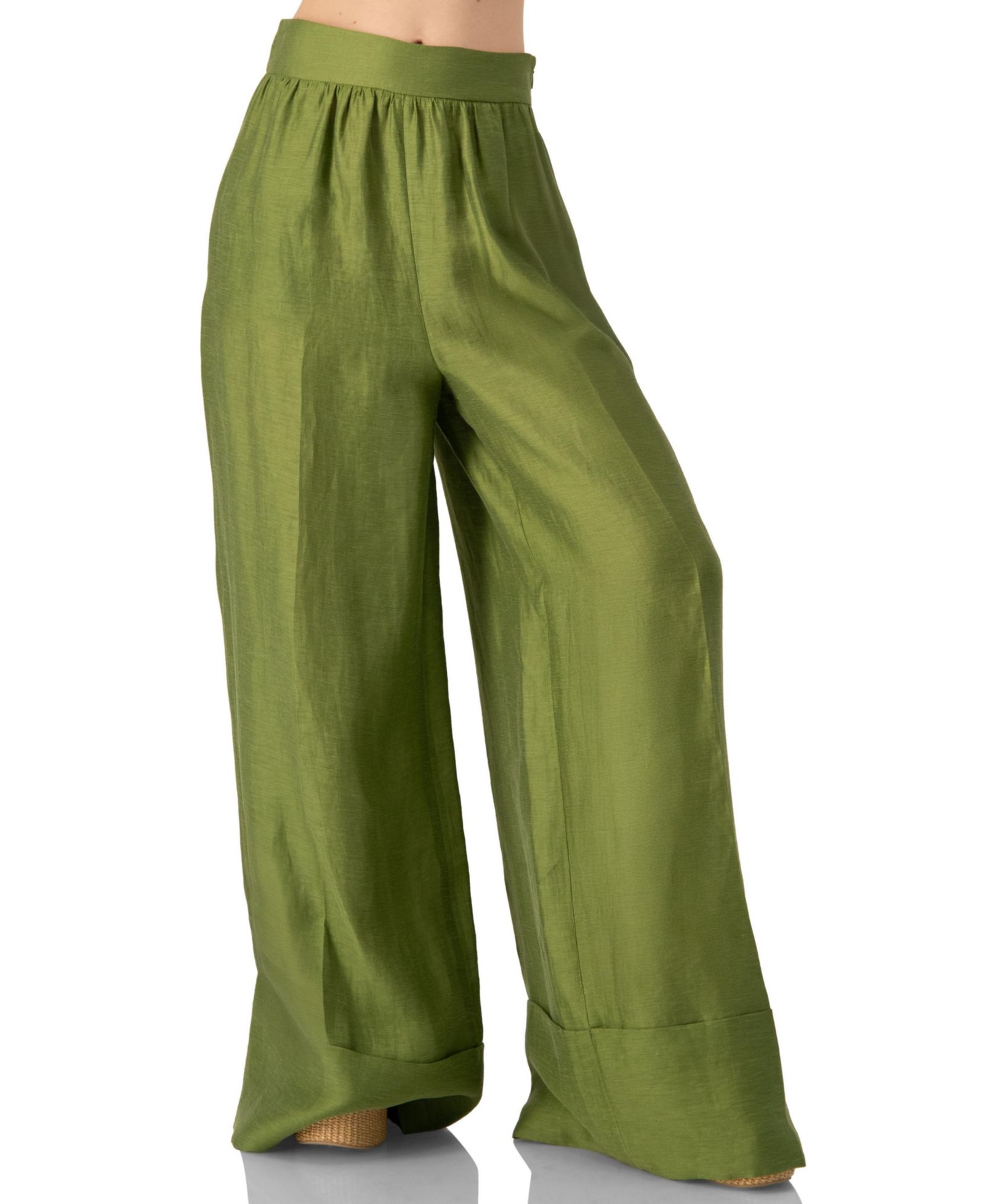 Женские брюки Ivonne Linen Maxi Wide-Leg