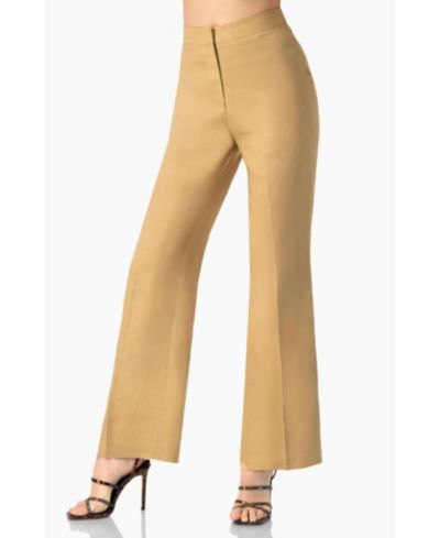 Брюки Ivonne Women's Linen Straight Leg Wide