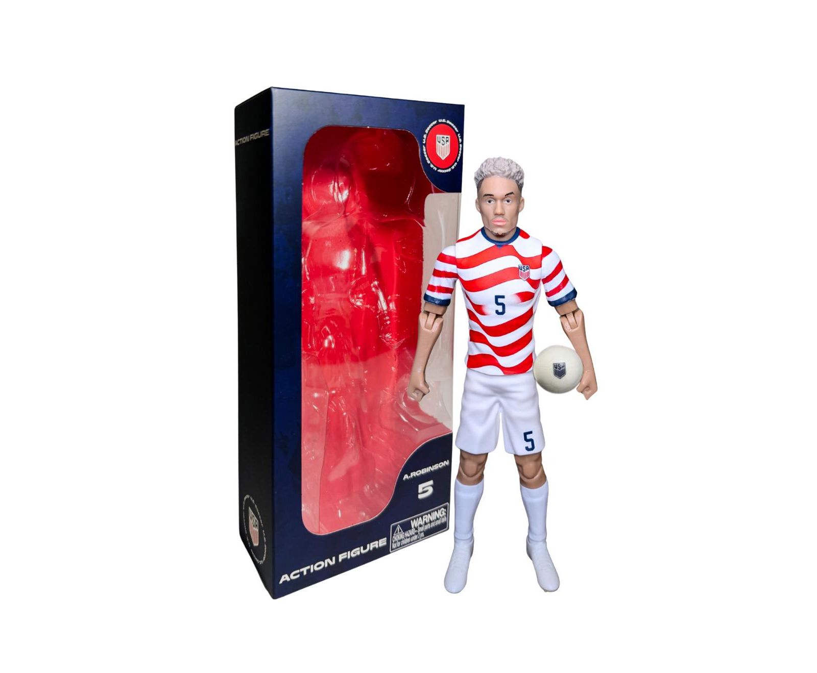 Коллекционная фигурка Banbo Toys Sockers 2026 Antonee Robinson Home Jersey