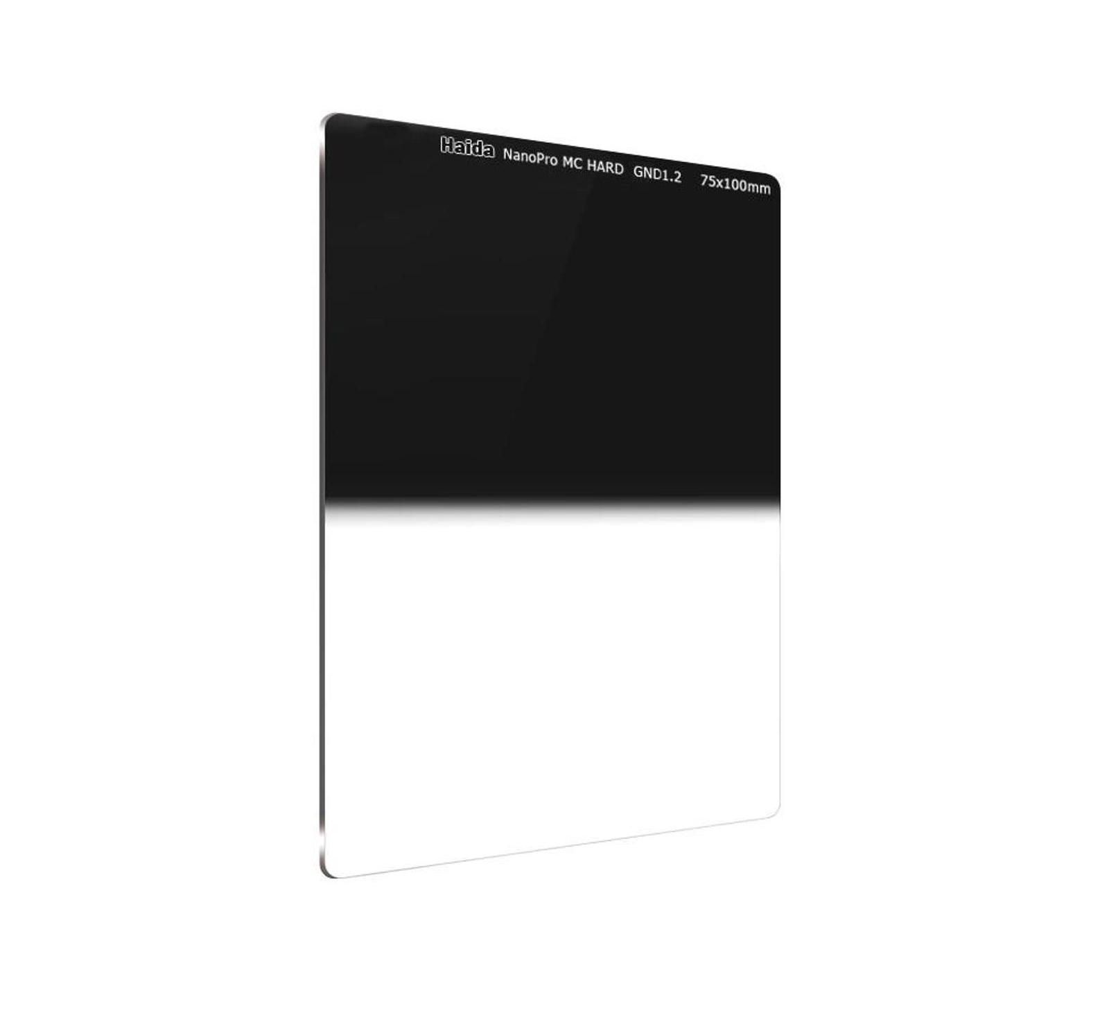 Haida NanoPro Mc 75x100mm Hard Grad Neutral Density 1.2X (16) Multi-Coated Glass Filter for Standard 3" x 4" Filter Holders