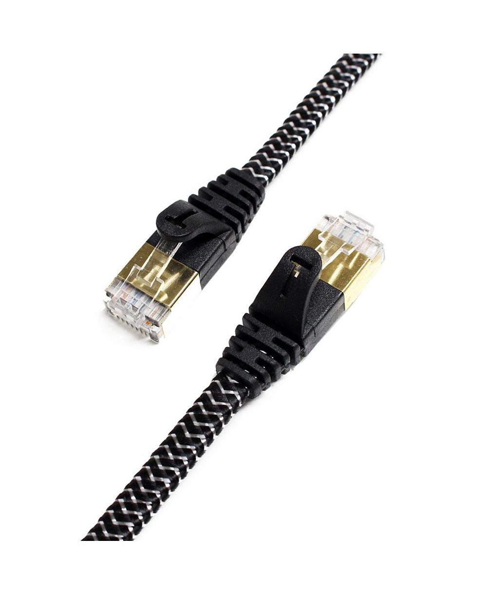 Tera Grand 6' CAT-7 10 Гбит/с ультратонкий Ethernet патч-кабель в оплетке