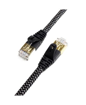 Tera Grand 6' CAT-7 10 Гбит/с ультратонкий Ethernet патч-кабель в оплетке