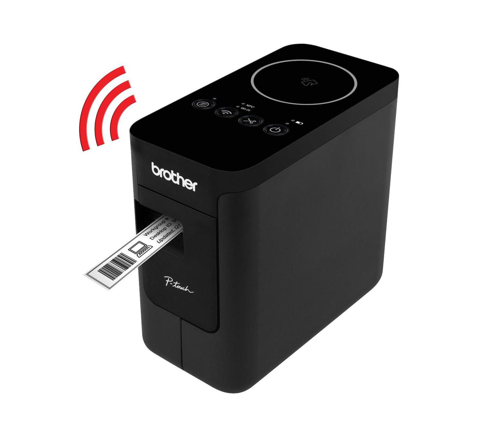 Brother PT-P750W Compact Label Maker with Wireless Enabled Printing