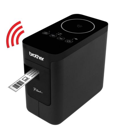 Компактный принтер этикеток Brother PT-P750W с функцией беспроводной печати