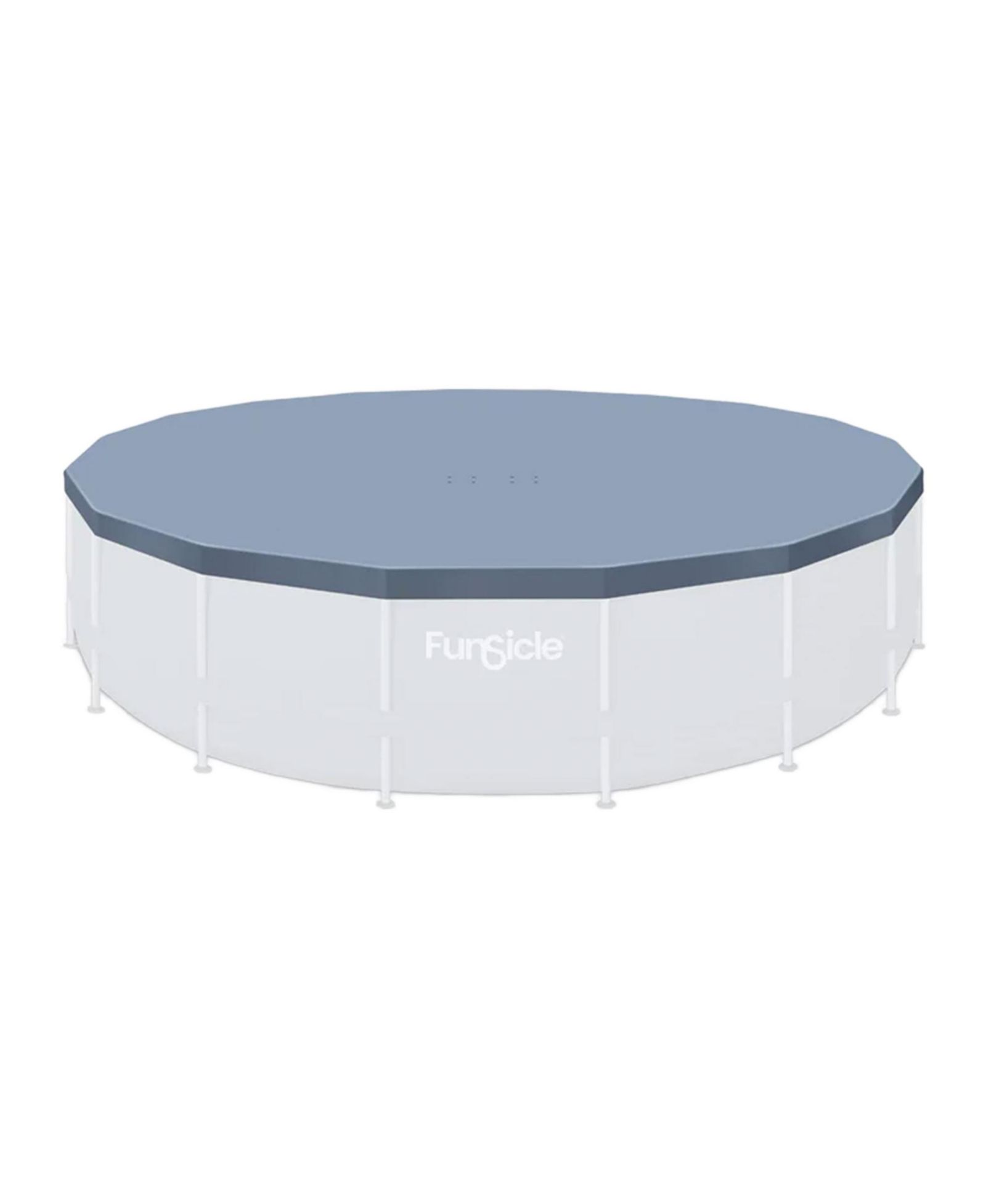 Funsicle 18 Foot Durable Round Pool Cover for Oasis and Activity Pools