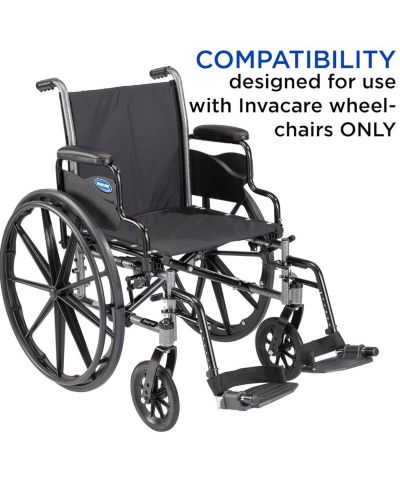 Подлокотник для инвалидной коляски Invacare с петлями для пяток, регулируемый