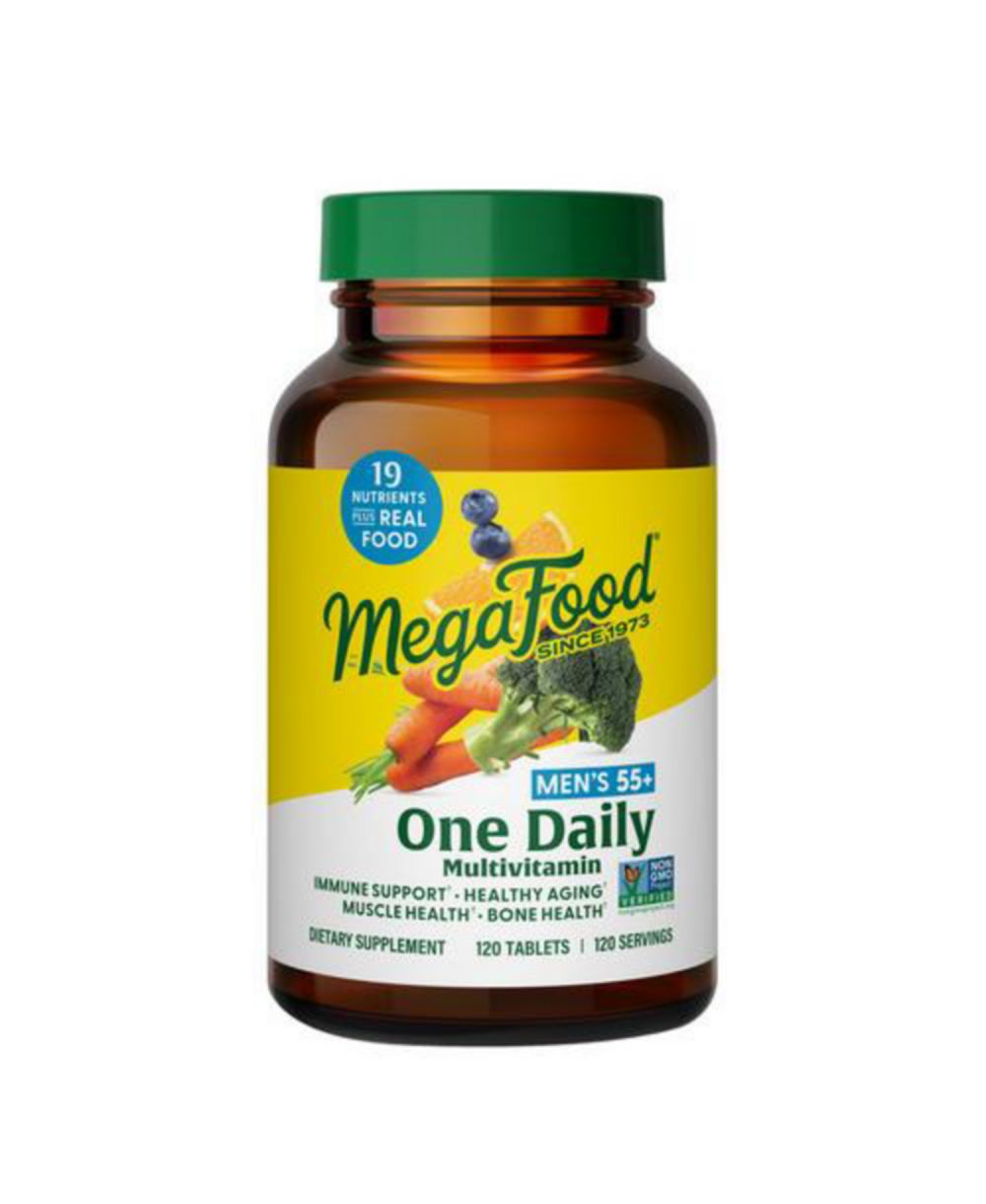 Мультивитамины MegaFood Men's 55 Plus, 120 таблеток