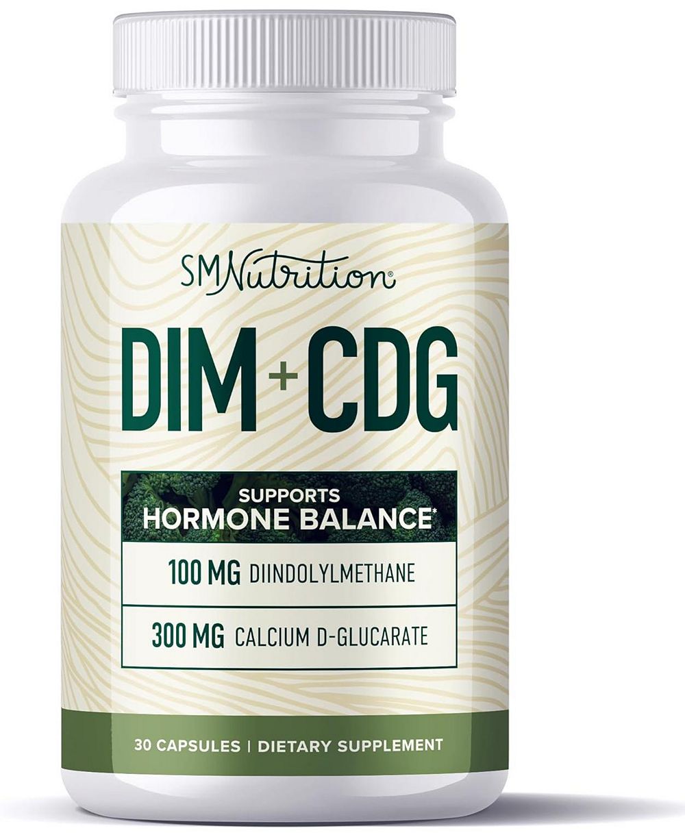 SMNutrition Капсулы DIM Plus Calcium D Glucarate, 30 шт.