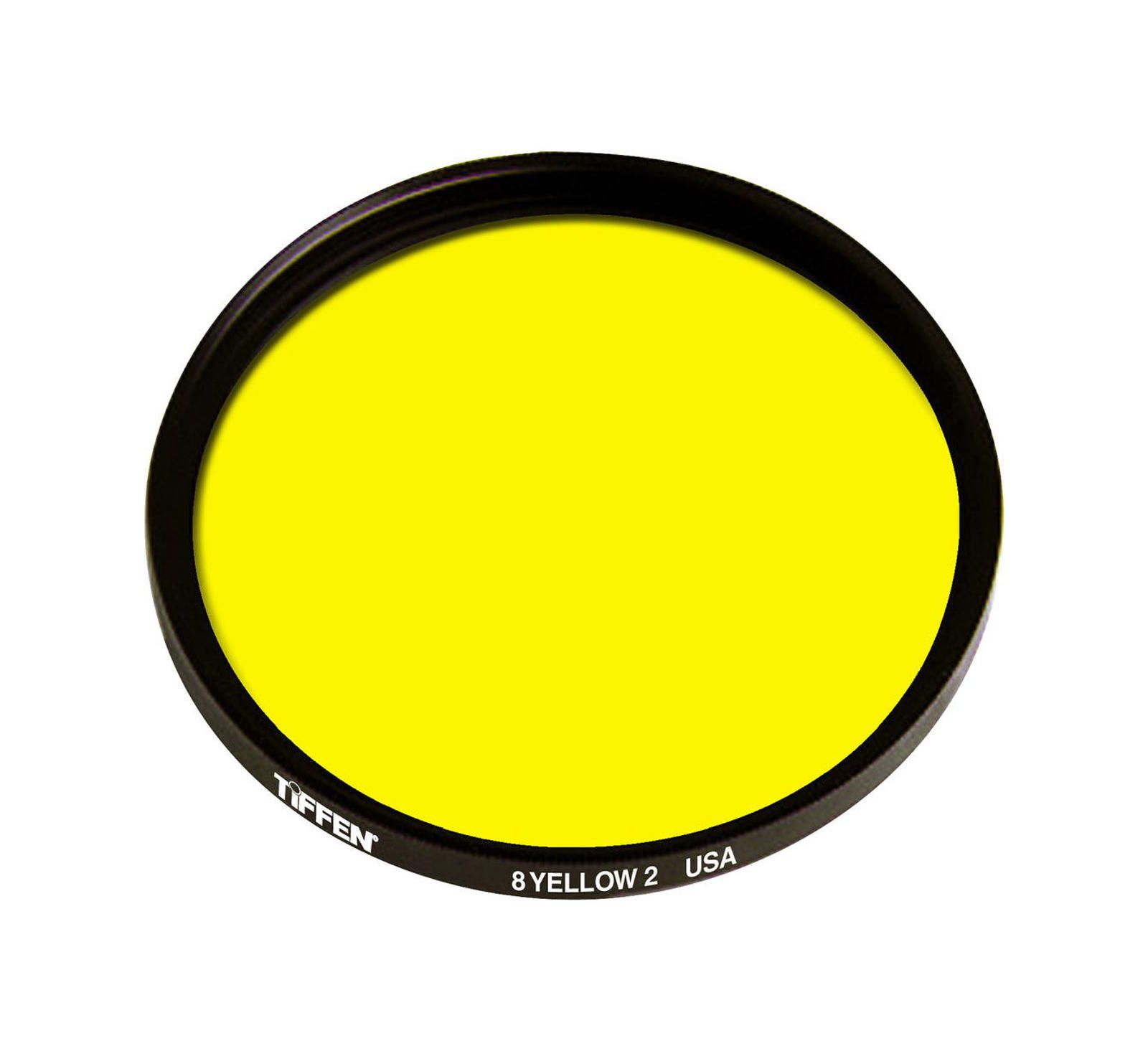 Tiffen светофильтр 62mm #8 Glass - Yellow