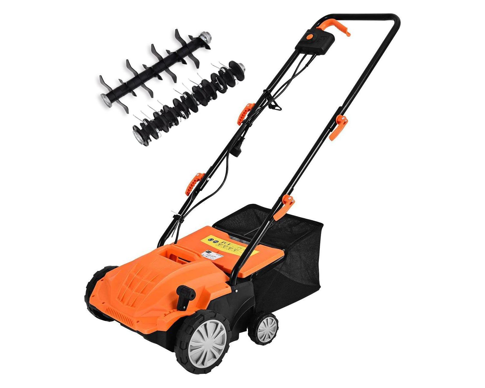 Mecale 13 Inch 12 Amp Electric Scarifier с мешком для сбора и съемными лезвиями