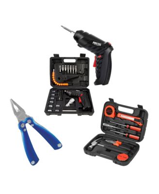 PURSONIC набор инструментов для дома: аккумуляторная отвертка и мультитул 11-в-1