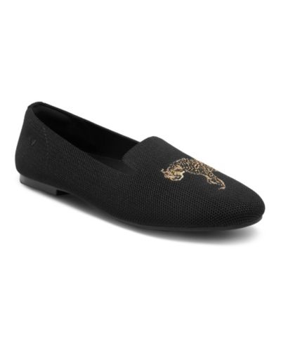 VIVAIA Женские лоферы Audrey Round-Toe Slip-on с вышивкой