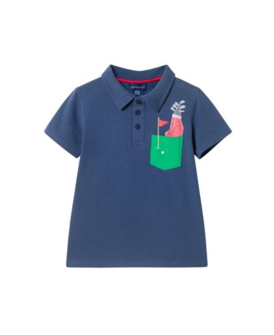 Andy & Evan Toddler Boys Andy and Evan Golf Polo Shirt