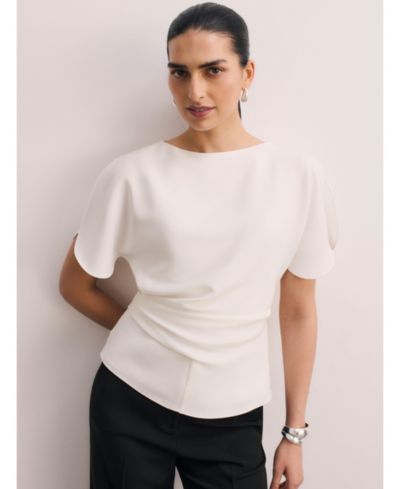 The Fold Women's Salerno Clever Crepe Top