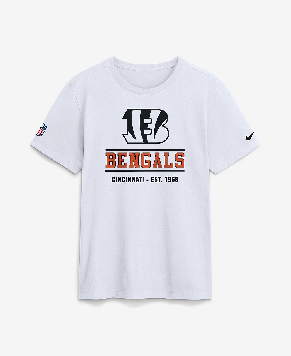 Nike Men's White Cincinnati Bengals Sideline Alternate Final Sprint Dri-FIT T-Shirt