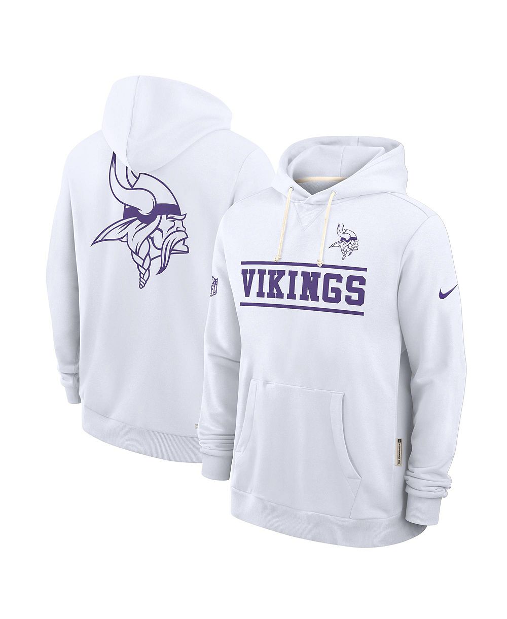 Nike мужская толстовка Minnesota Vikings Alt Sideline Standard Issue White Dri-FIT