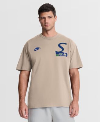 Nike Men's Sand Seattle Seahawks Night Primary Max90 T-Shirt