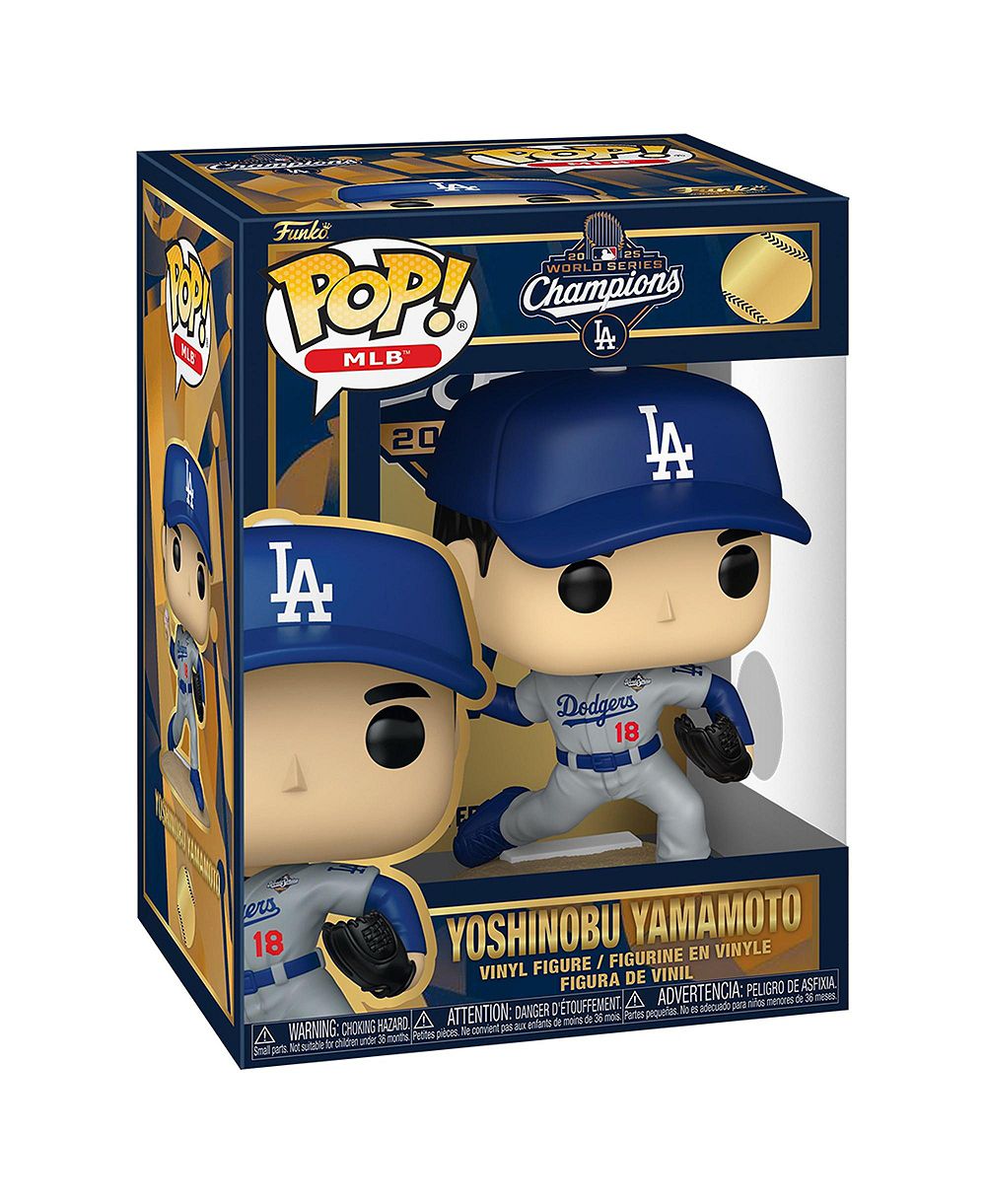Фигурка Funko Yoshinobu Yamamoto Los Angeles Dodgers 2025 World Series MVP Pop Vinyl