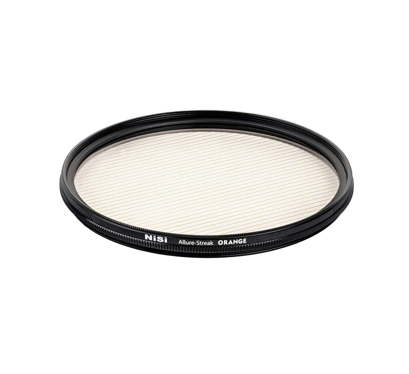 NiSi 77mm Rotating Allure Streak Orange 2mm Special Effects Filter