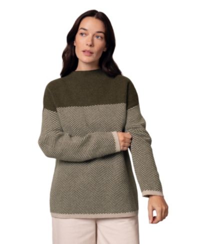 Celtic & Co. Women's Celtic and Co. Felted Funnel Neck Sweater
