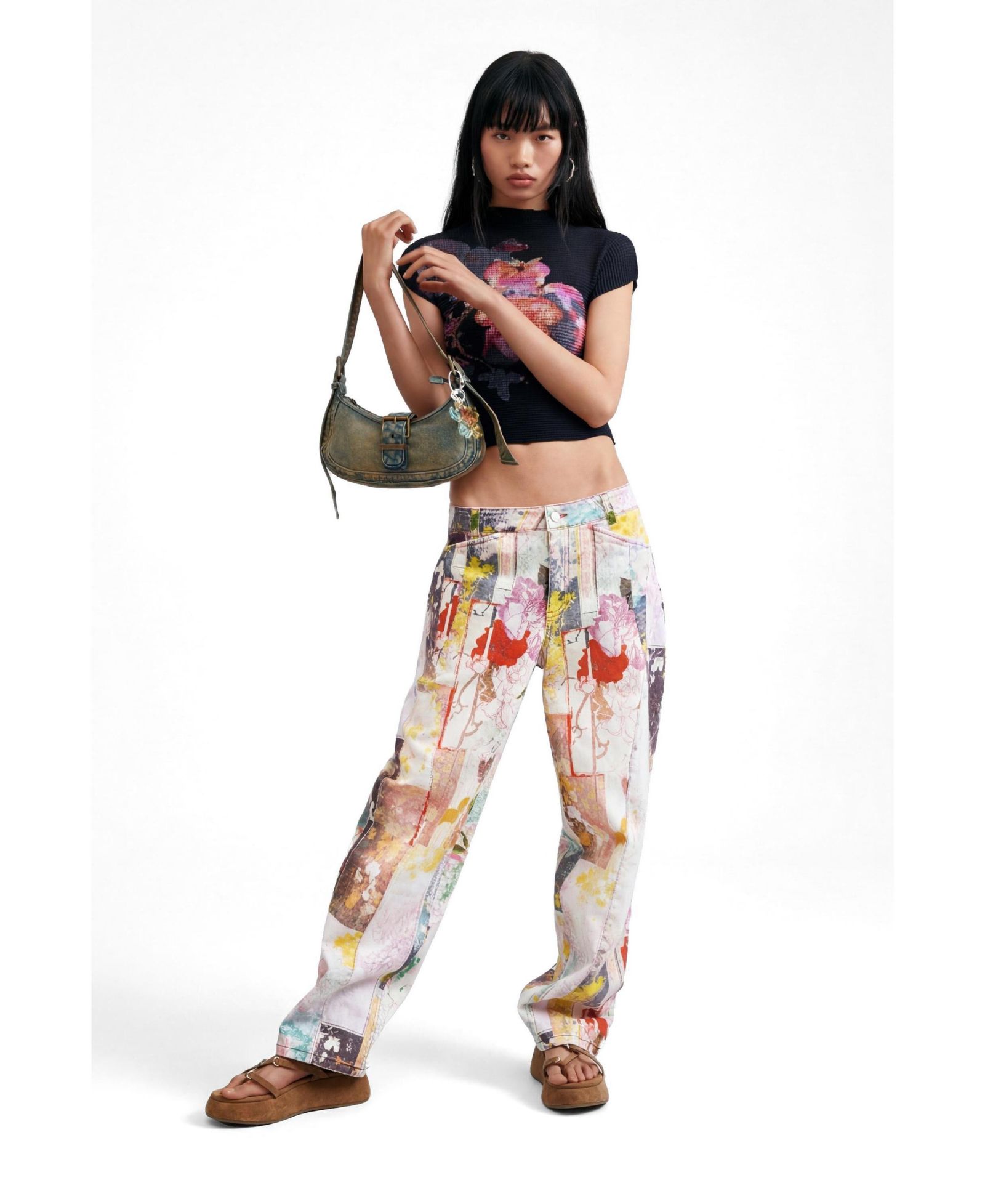 Женские джинсы Desigual Printed regular