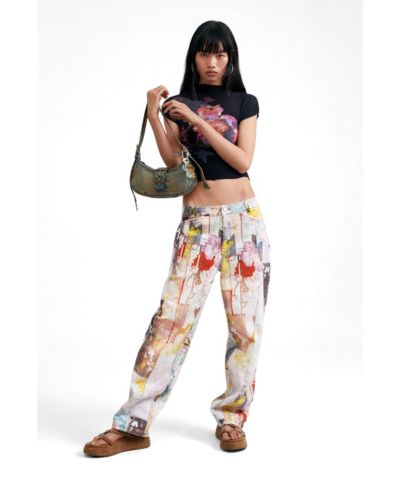 Женские джинсы Desigual Printed regular