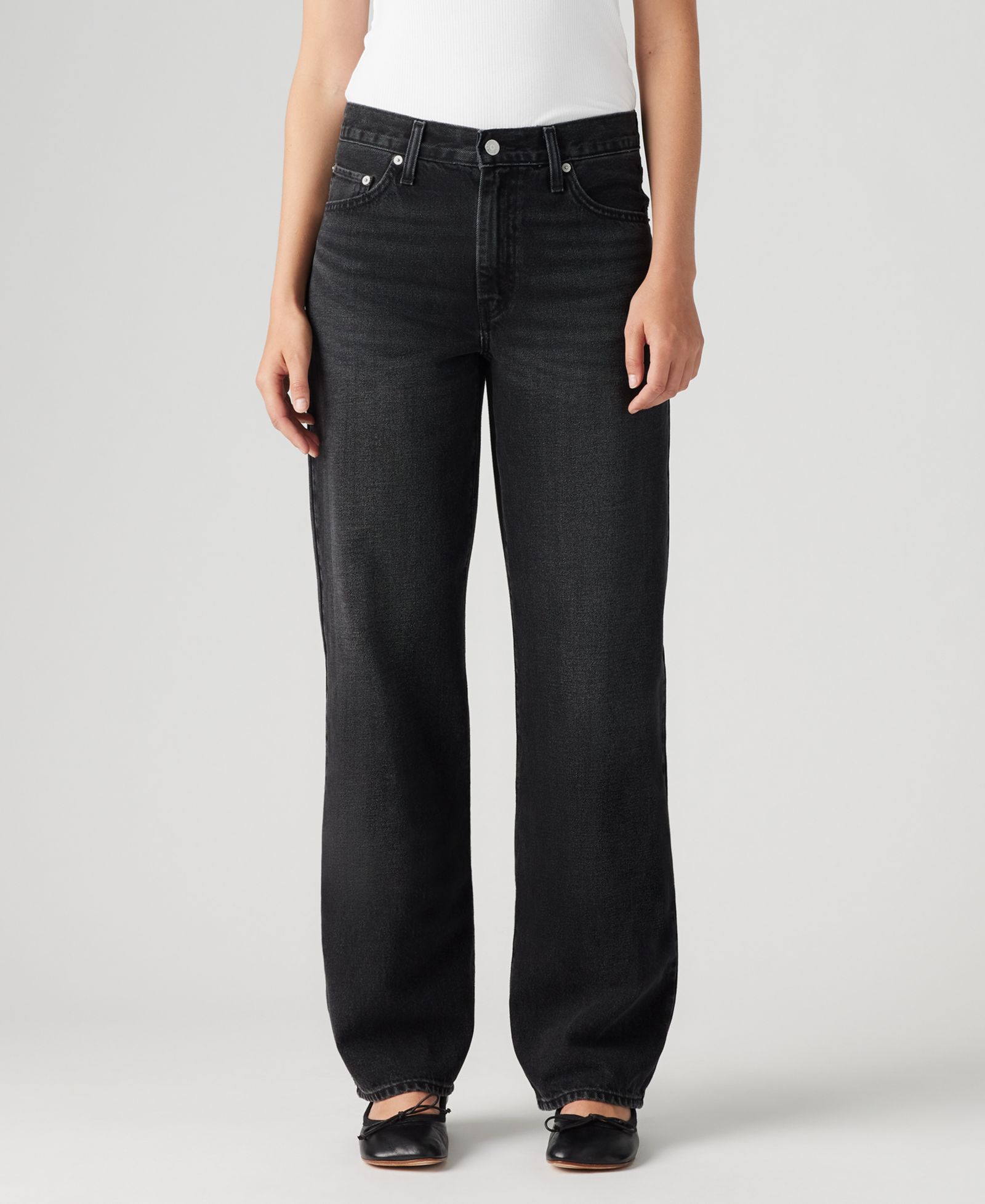 Levi's® Premium Women's Mid-Rise Baggy Dad Jeans