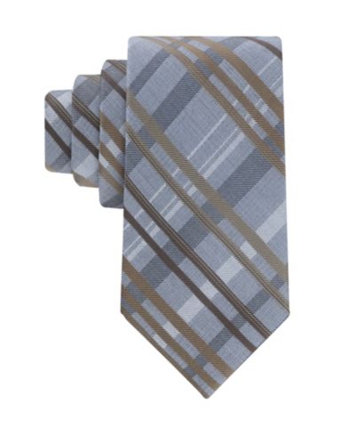 Calvin Klein Men's Charlotte Plaid Tie