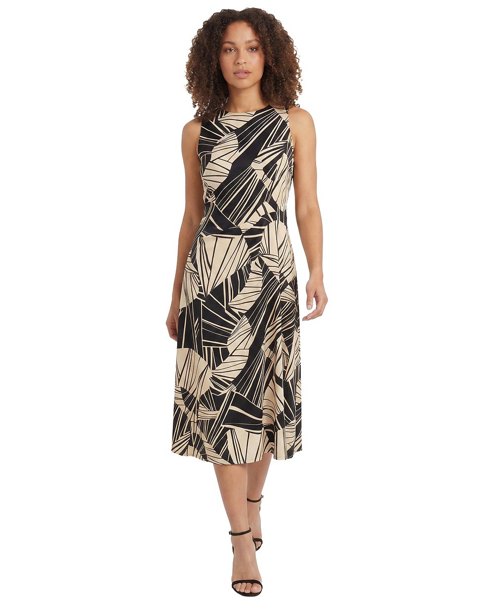 Maggy London Women's Sleeveless Midi Dress