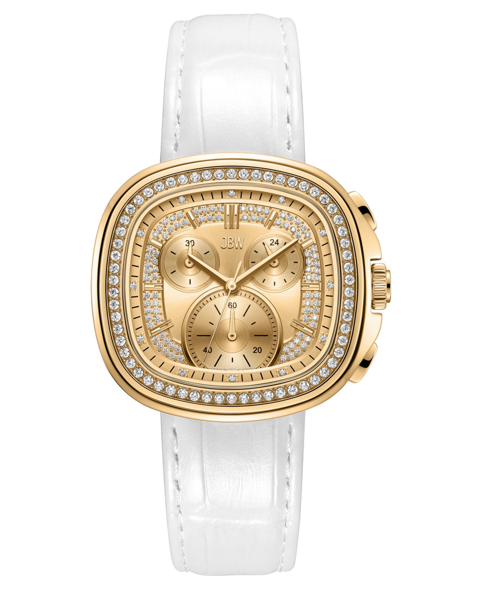 Часы JBW Men's Coast 18k Gold-Plated 42mm