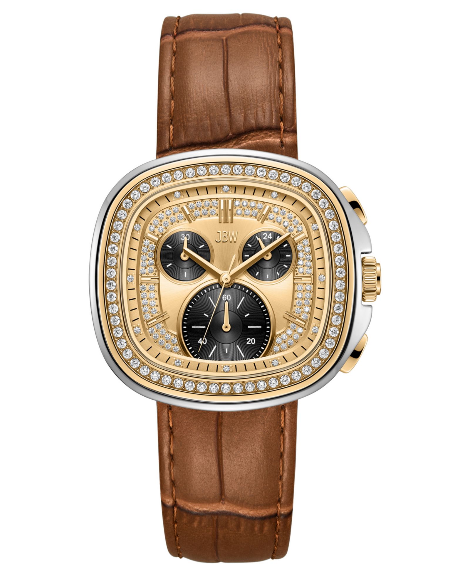 JBW Men's Coast Two-Tone 18k Gold-Plated Watch 42mm